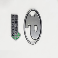 Prix d'usine, chrome, vente en gros, fabricant professionnel, votre propre design, autocollant de logo de voiture 3D en ABS, badges de voiture, emblèmes de voiture