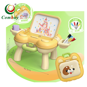 Tragbares multifunktionales Spielzeug zum Zeichnen mit Aufbewahrungsplatte. für Kinder - Product Image 1