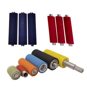 涂布辊耐磨PU橡胶硅橡胶聚氨酯橡胶辊无动力辊 - Product Image 6