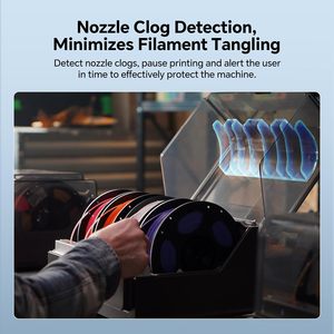 Caja Secadora de Filamento Anycubic Ace Pro, Capacidad para 4 Bobinas, Metal Negro, para Accesorios de Impresora 3D - Product Image 3