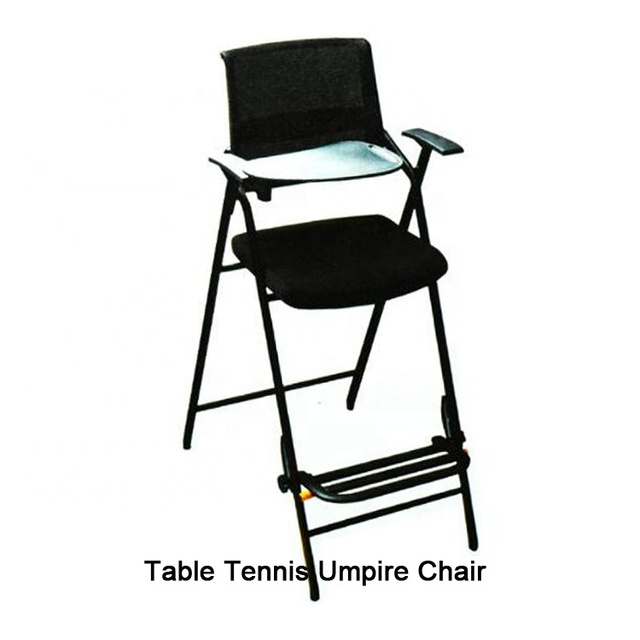 Konford Custom Official Ping-pong Referee Chair OEM Foldable Deputy Print Pingpong Match Competition Table Tennis Umpire Chair