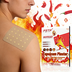 Patchs de massage musculaire à l'extrait de piment très vendus pour le cou, les épaules, la taille, les jambes et les articulations – 10 patchs par articulation pour le soutien musculaire - Product Image 5