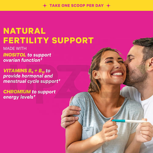 Fertility Drink Mix Arándano Limonada Suplementos de fertilidad para mujeres Equilibrio hormonal Vitamina <span class=keywords><strong>prenatal</strong></span> Inositol Vitaminas B6 y B12 - Product Image 5