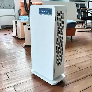 Purificateur d'air UV ESP pour la maison Filtration électronique de 530 pieds carrés Élimine la fumée, la poussière, les odeurs, purificateur d'air intelligent pour grande pièce 4 vitesses