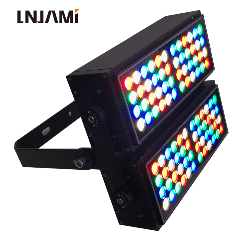 Светодиодный прожектор LNJAMI Smart IP66 96 Вт 100 Вт RGB RGBW с подставкой, наружный прожектор