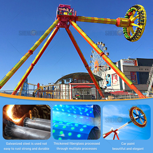 Équipement extrême de frisson extérieur Offre Spéciale le grand pendule monte des manèges d'amusement d'adultes de marteau de météore - Product Image 6