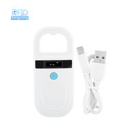 Tragbarer PVC-Hand mikrochips canner für Haustiere Mini-RFID-Lesegerät mit 125kHz und 134,2 kHz Frequenz-Tiertier-Mikrochip