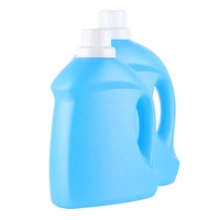 Bouteille de détergent à lessive liquide en plastique PEHD personnalisée 1L 2L 3L 5L avec joint de bouchon de la couronne conteneur d'emballage vide