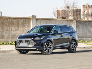 Meilleure vente BYD New Energy Tang EV SUV véhicule voiture d'<span class=keywords><strong>occasion</strong></span> 730KM gamme FWD direction gauche R20 pneu REEV cuir Carro avec <span class=keywords><strong>7</strong></span> sièges - Product Image 2