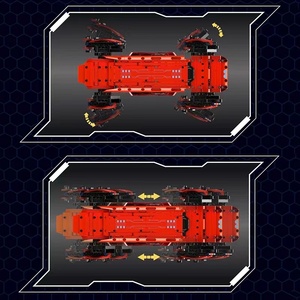 Mould <span class=keywords><strong>King</strong></span> 15067S Nuevo Robot Técnico RC Motorizado, Modelo Boston Dynamics AlphaDog, Juguetes de Construcción DIY para Niños, Juego de Bloques de Construcción - Product Image 3