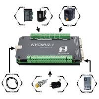 Tarjeta Controladora CNC USB Mach3 NVCM de 3/4/5/6 Ejes |   Tarjeta de Control de Movimiento de 12-32 VCC y 125 KHz para Router CNC