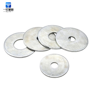 Arandelas planas DIN125 de metal inoxidable de tamaño personalizado de alta calidad, con acabado de zinc, directo de fábrica, 2017 - Product Image 3