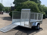 Rampe de chargement pour ATV, UTV, chariot de golf, tondeuse, remorque utilitaire, remorque entièrement soudée