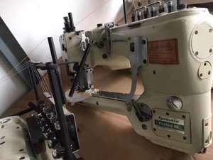 Mini Machine à coudre <span class=keywords><strong>Yamato</strong></span> FD6200, avec 4 aiguilles et 6 fils, sans alimentation, Machine à coudre de haute qualité, utilisé sur le bras, nouveau - Product Image 5