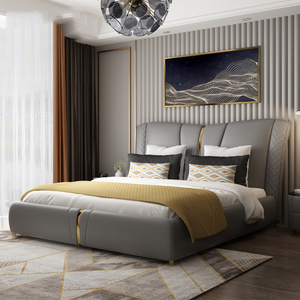 Canadá <span class=keywords><strong>casa</strong></span> estilo moderno California rey super doble multifuncional muebles camas conjuntos de dormitorio - Product Image 3