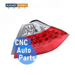 KAIAO Iluminação automotiva personalizável Material ABS transparente, rebarbação e polimento, usinagem CNC, opções OEM/ODM