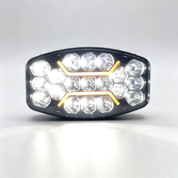Nouvelle Arrivée - Phare de Travail LED 10 Pouces Modifié pour Camions et Camions Lourds Européens - Phare de Travail Tout-Terrain - Phare de Conduite LED