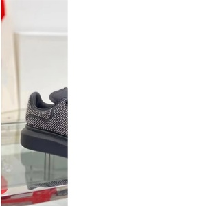 Luxurious brand fashionable trend walking shoes of high quality with diamond embellishments and thick soles for casual wear - Product Image 1