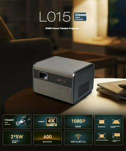 ลำโพง5W แบบคู่แอนดรอยด์4K BT5.4สั้น LED โปรเจ็คเตอร์2G สำหรับ <span class=keywords><strong>Netflix</strong></span> การสตรีมมิ่งในยูทูป - Product Image 2