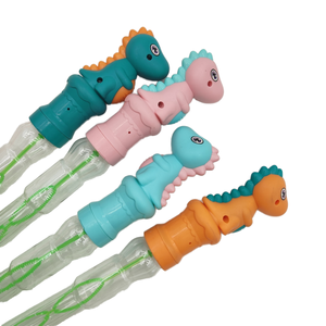 ของเล่นเป่าฟองสบู่พลาสติกสำหรับเด็กเล่นกลางแจ้ง ยี่ห้อ <span class=keywords><strong>Letao</strong></span> รุ่นขายดี สำหรับเด็กอายุ 2-14 ปี รูปทรงไดโนเสาร์หลากสี ยาว สนุกสนาน รุ่นเป่าน้ำ - Product Image 1
