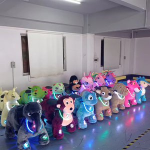 <span class=keywords><strong>Prezzo</strong></span> all'ingrosso della fabbrica giro elettrico per bambini animali in sella a giocattoli peluche animali da corsa su animali giocattolo - Product Image 3