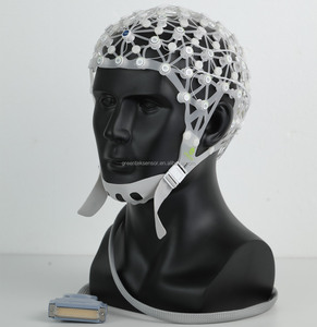 Greentek mật độ cao eeg ghi gelfree Net eeg điện cực cap cho qeeg và erps 128 kênh - Product Image 4