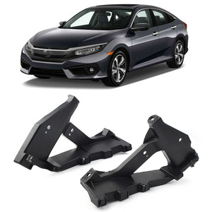 Honda Civic Headlight <b>Bracket</b> Mounting Clips 71140-TEA-T00 71190-TEA-T01 Front <b>Plastic</b> New - Product Image 3