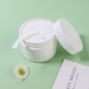 Fancy 20ml 30ml 50ml 100ml 150ml 200ml đôi Tường Mỹ phẩm container dày tường trắng kem <span class=keywords><strong>Jar</strong></span> - Product Image 3