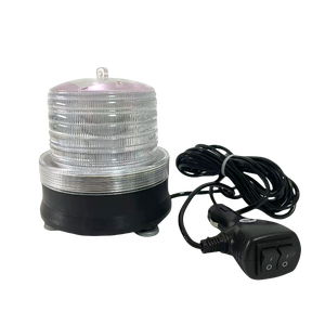 Lampada a LED lampeggiante a LED resistente e certificata spia luminosa di segnalazione per luci stroboscopiche 12V/24V IP64 impermeabile per la sicurezza stradale - Product Image 1