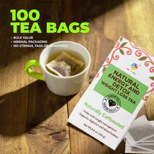 Натуральная энергия и Детокс, эффективная сжигатель жира для похудения, чай для контроля веса, растительный витаминный растворимый чай - Product Image 6