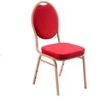 Sillas de Banquete Apilables de Alta Calidad al por Mayor para Hotel, Silla de Banquete Metálica