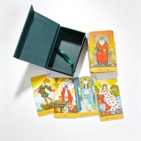 Cartes de jeu imprimées de haute qualité - Cartes de tarot et d'oracle classiques personnalisées avec boîte en métal, vente en gros
