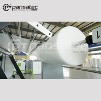 Machine d'extrusion monovis Pansatec pour la fabrication de film bulle laminé 4 couches 1600 mm en LDPE, LLDPE, HDPE à économie d'énergie