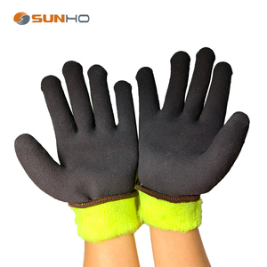 Guantes de Seguridad para Soldar a Mano, Resistente al Agua, Aislamiento de Látex, Arena, Cálido, Invierno, Trabajo, Clima Frío, CE - Product Image 2