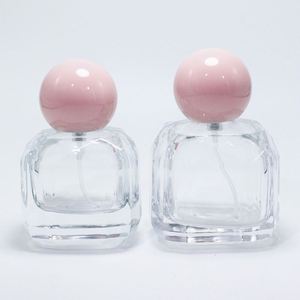 Mejor Precio, Botella de Perfume Vacía Rosa con Cierre a Presión, 30ml 50ml 100ml, Redonda con Caja de Empaque, Impresión Serigráfica, Recargable, Ecológica - Product Image 2