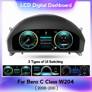 MEKEDE Compteur de <span class=keywords><strong>vitesse</strong></span> pour <span class=keywords><strong>voiture</strong></span> LCD Instruments Cluster Afficheur de tableau de bord numérique pour vérifier la <span class=keywords><strong>vitesse</strong></span> pour Benz Classe C W204 2008-2010 - Product Image 2