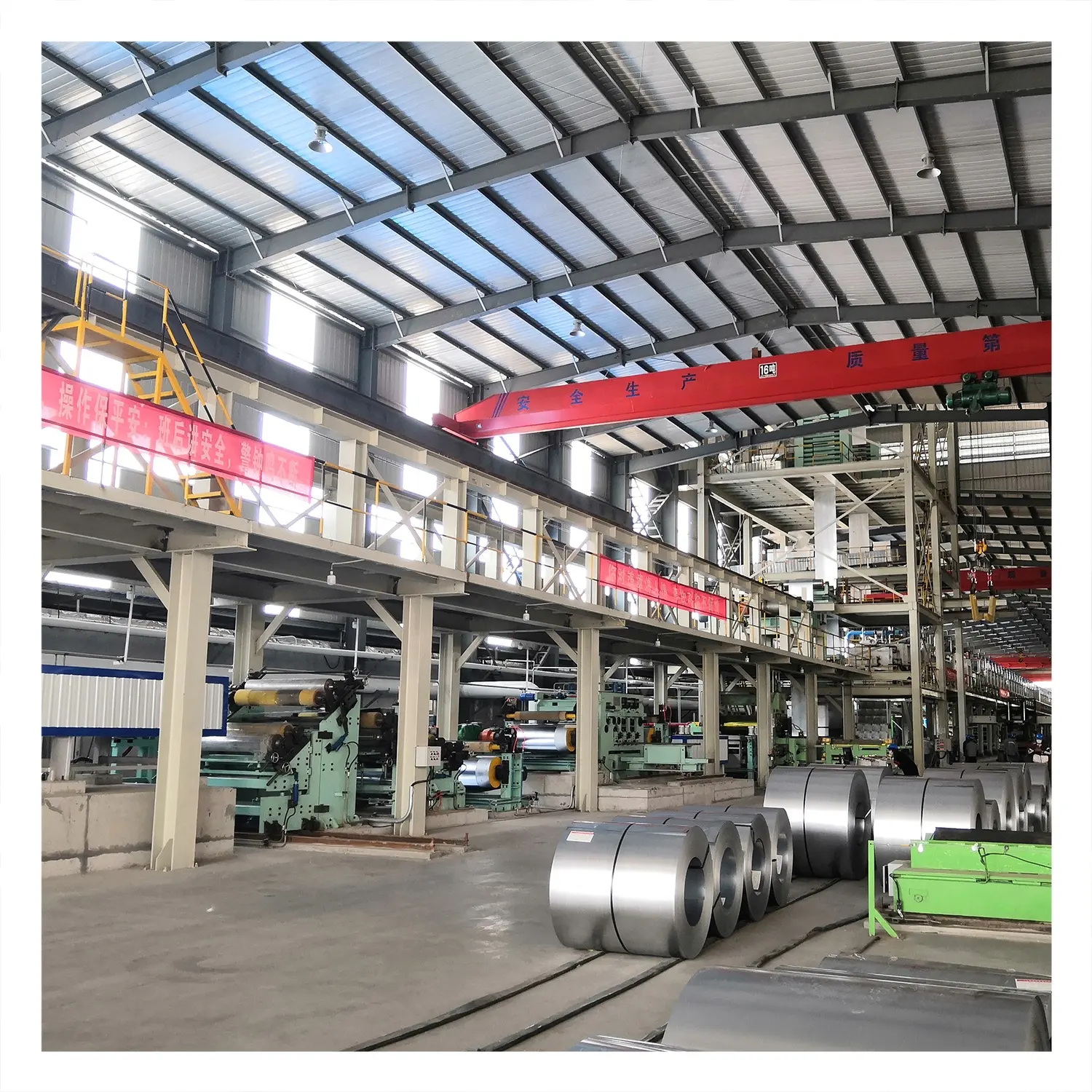 Metal galvanizleme hattı galvaniz makinesi tesisi kaplama makinesi fırın