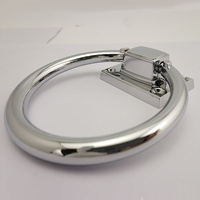 Accessoires de quincaillerie pour meubles HUAWEI, poignées de meubles en alliage de zinc, style classique, or et chrome antique, grandes poignées en forme d'anneau
