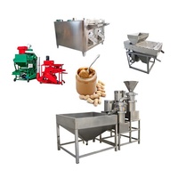 Machine de broyage et de fabrication entièrement automatique pour tahini, beurre de sésame, beurre de cacahuète croustillant, pistache, noix de cajou et cacahuète