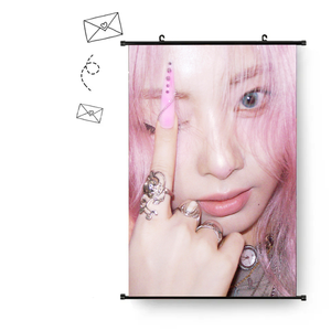 Vente en gros <span class=keywords><strong>KPOP</strong></span> DEUX FOIS NAYEON MOMO <span class=keywords><strong>MINA</strong></span> SANA JEONGYEON TZUYU DAHYUN CHAEYOUNG JIHYO Photo Tapisserie Tissu Affiche Images suspendues - Product Image 2