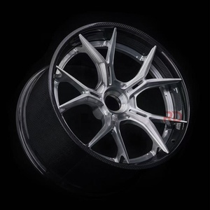 ล้อคาร์บอนไฟเบอร์แบบหลายก้าน 5x114.3 5x112 5x110 5x130 สำหรับ C8 Z06 C7 C6 ZR1 458 Speciale - Product Image 2