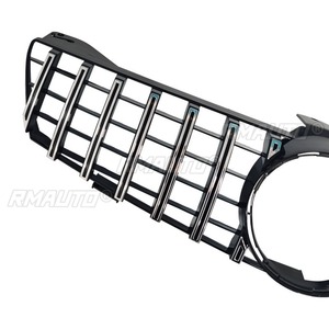 Bandes décoratives pour calandre de voiture, kit carrosserie de calandre de course, calandre avant pour Mercedes Benz CLS Classe W219 2005-2008 Extérieur - Product Image 6