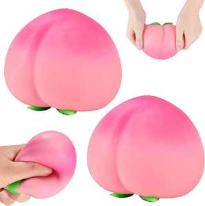 Juguete Antiestrés de Plástico con Forma de Durazno Gigante, de Subida Lenta y Aromatizado, para Niños de 5 a 7 Años y Adultos, Regalo - Product Image 3