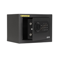 Kleiner Mini Digitaler Stahl-Tresor mit Schlüssel und Elektronischem Schloss Geldbank-Sicherheitsbox für den Hausgebrauch