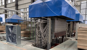 Máquina Automática de 10 Capas y 800 Toneladas para Contrachapado Recubierto con Película, Máquina de Prensado en Caliente para Laminado de Melamina en Contrachapado - Product Image 3