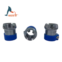 Adaptateur de fixation de tube en acier inoxydable naturel JZ, raccord de tube prothétique pour composants prothétiques des membres inférieurs