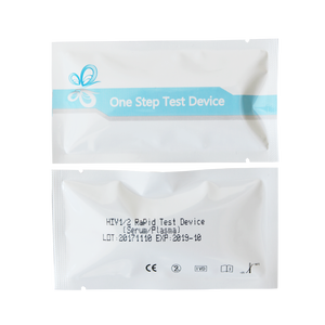 Kit de <span class=keywords><strong>test</strong></span> rapide de dépistage du VIH à domicile pour usage professionnel – <span class=keywords><strong>Test</strong></span> sanguin autodiagnostique rapide VIH 1/2 à usage domestique (vente en gros) - Product Image 1