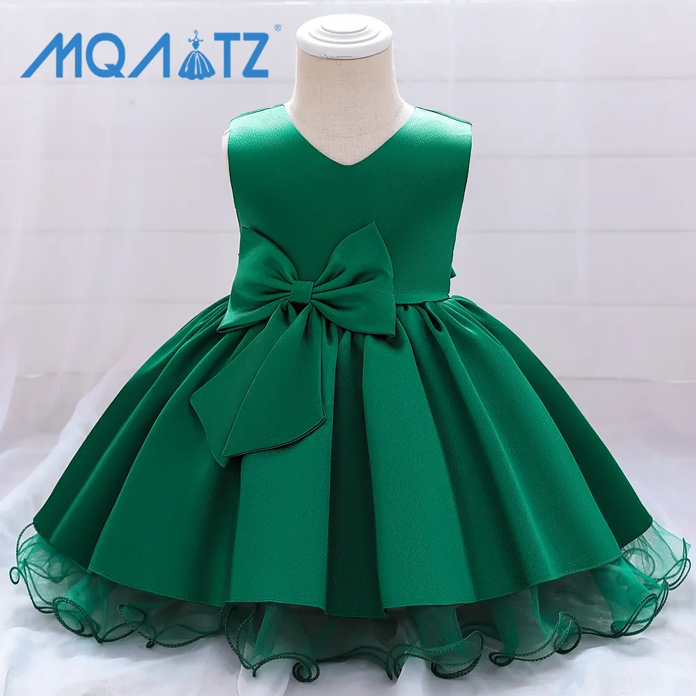 MQATZ Western Party tragen Kleid Baby Mädchen Blumen Hochzeits kleid charmante Prinzessin Kleider