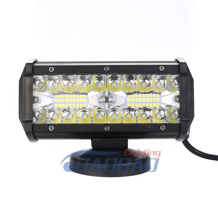 Auto lighting system car spotlight white 8-80V 120W led light bar off-road pickup truck atv led work light bar