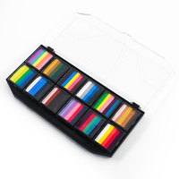 Palette de maquillage pour fête costumée, peinture pour le visage et le corps néon, kit de peinture néon pour le corps, prix usine OEM